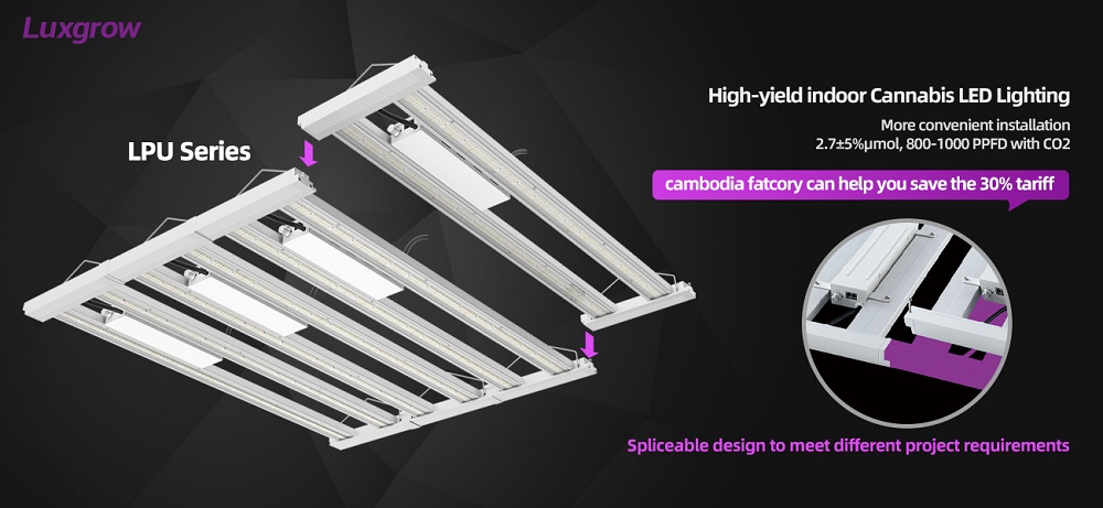 During the flowering stage, what is the best time to use LED lights?