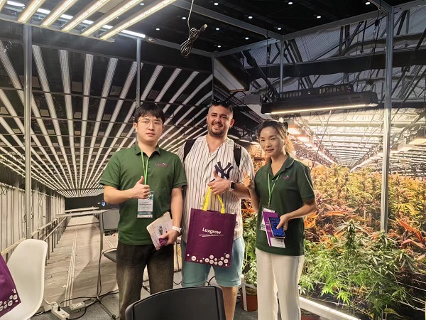 Luxgorw commercial led grow lights manufacturer is participating in the 2023 Asia International Hemp Expo and Forum