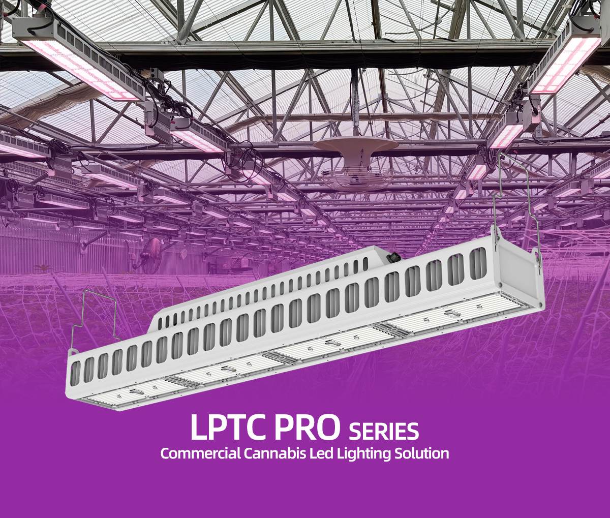 LPTC PRO Series Commercial Cannabis Led Lighting Solution